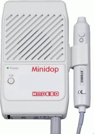 Hadeco Mini Doppler ES100VX vasculair met etui