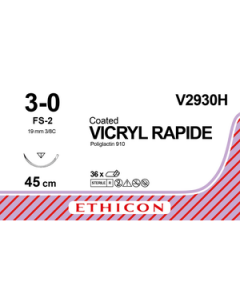 Ethicon Vicryl Rapide 3-0 45cm nld FS-2 V2930H