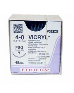 Ethicon Vicryl 4-0 viol 45cm nld FS-2 V392ZG