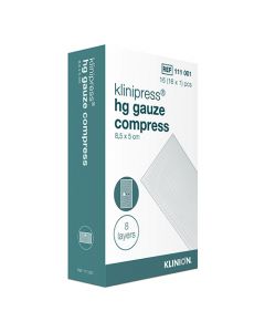 Klinion Klinipress HG kompres steriel 8,5 x 5 cm