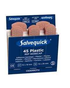 Pleisters Salvequick plastic 6036