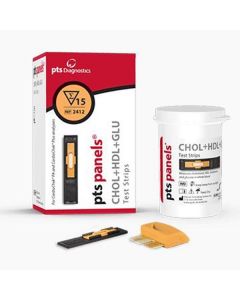 PTS Chol./HDL/Glucose strips    ref 2412