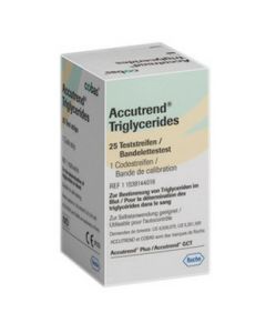 Accutrend triglycerides strips