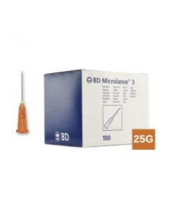 BD Microlance injectienaalden 25G 0,5 x 16mm oranje