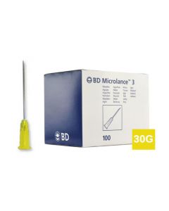 BD Microlance injectienaalden 30G 0,3 x 13mm geel